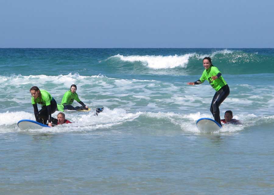 Surfing in Cornwall with English Students | Blog | St Clare's Oxford