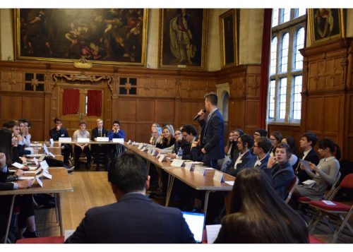 Presentation at the Model United Nations Oxford