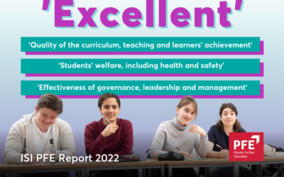 Independent Schools Inspectorate for PFE Report 2022